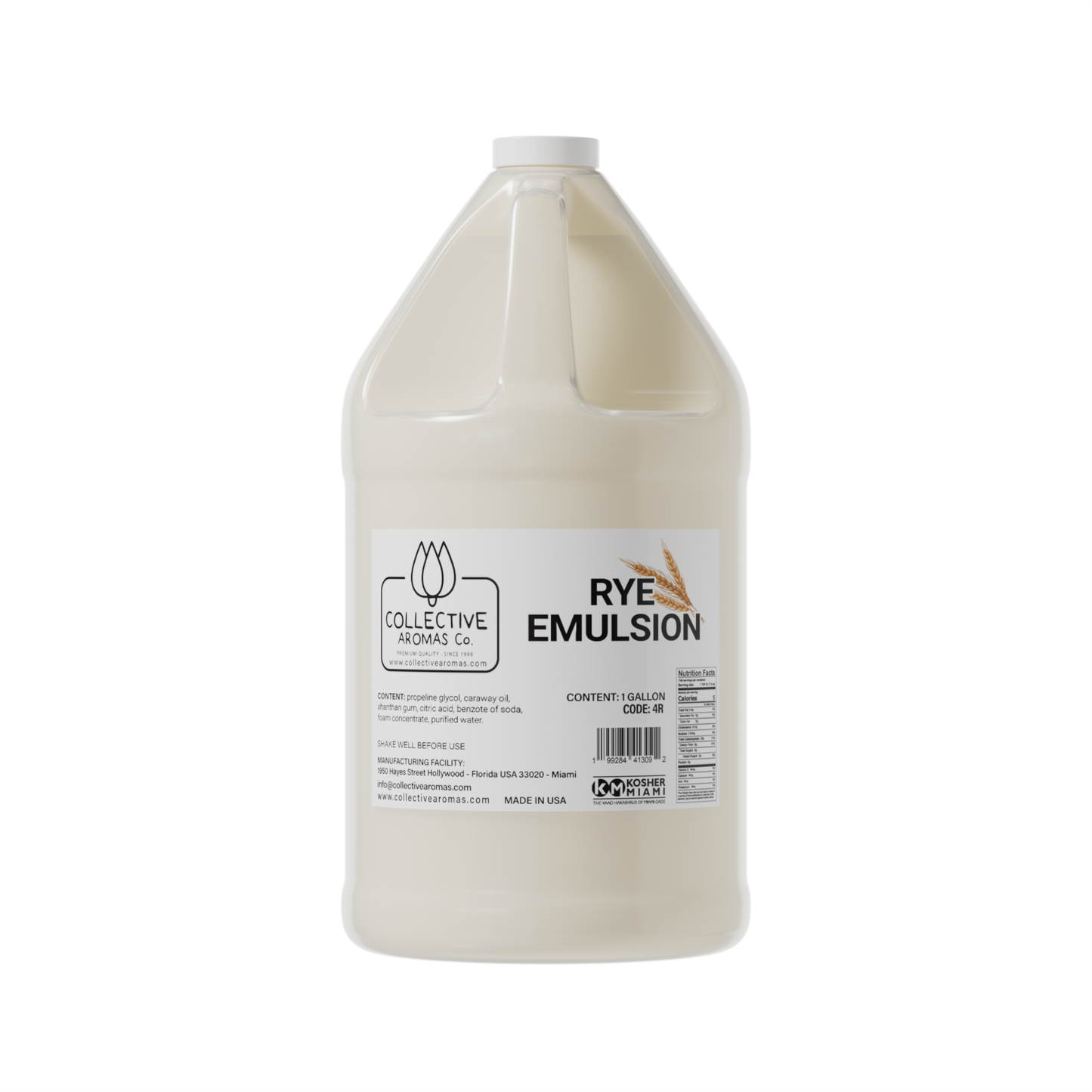 Rye Emulsion for Baking - 1 Gallon