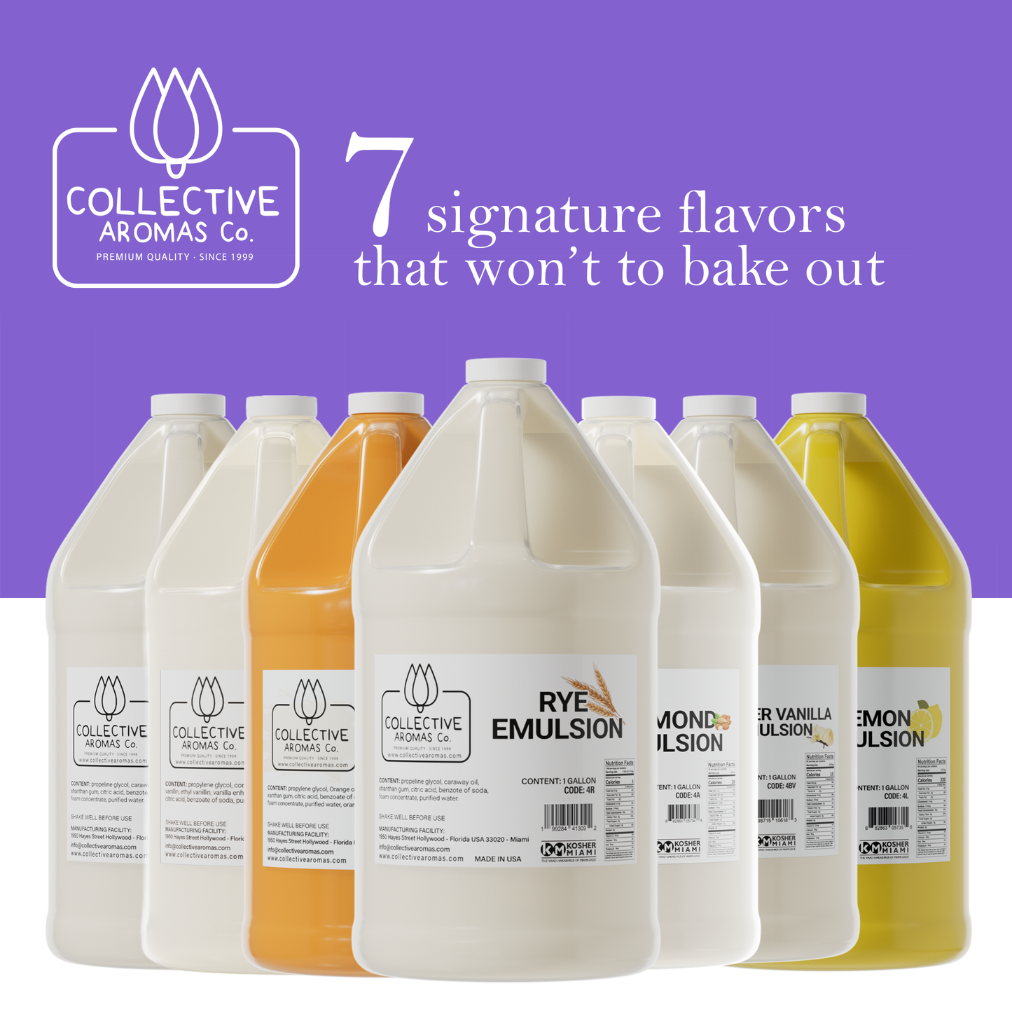 Rye Emulsion for Baking - 1 Gallon