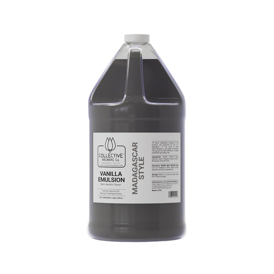 Madagascar Style Vanilla Emulsion for Baking – 1 Gallon