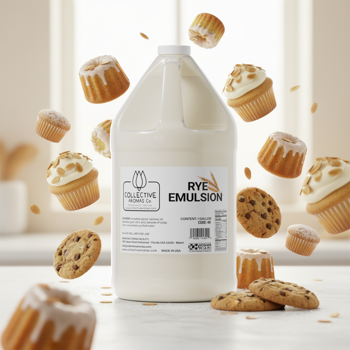 Rye Emulsion for Baking - 1 Gallon