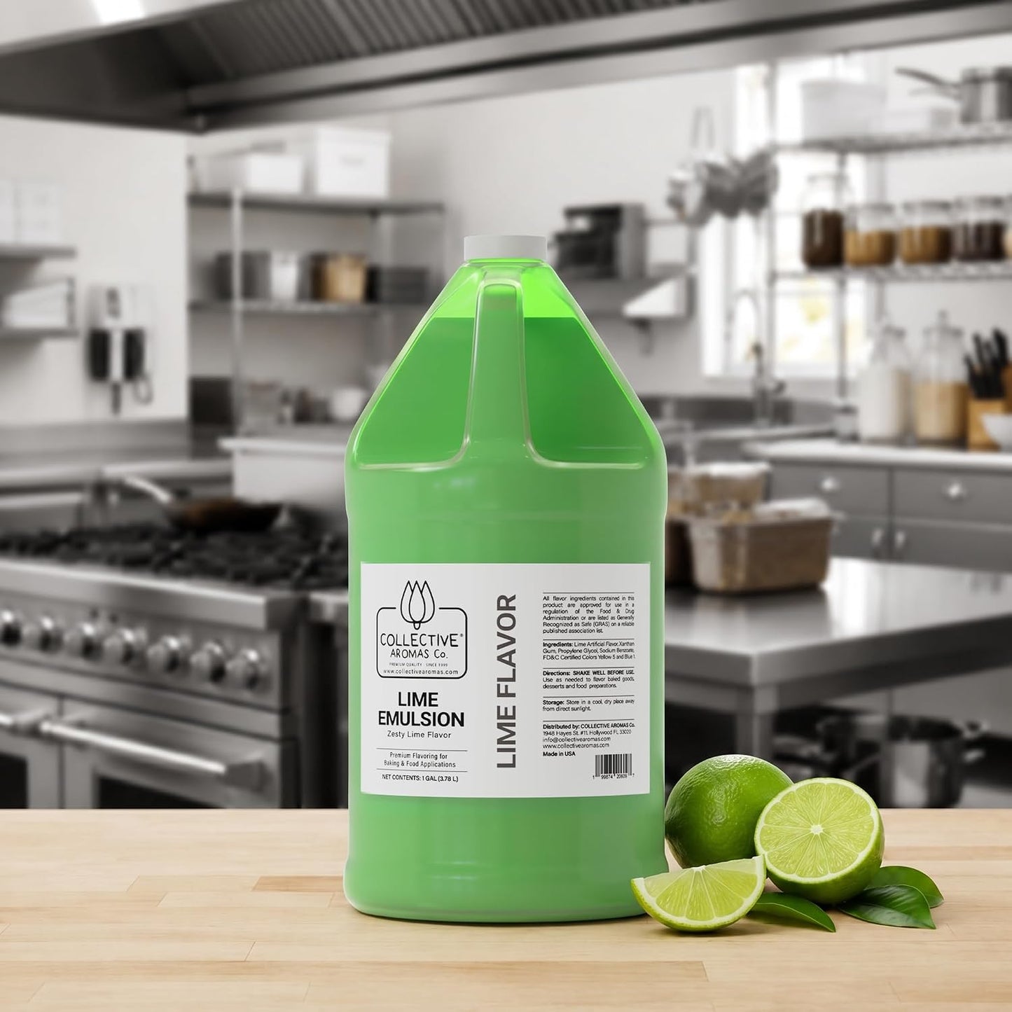 Lime Emulsion for Baking - 1 Gallon